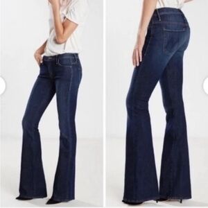 Mother The Wilder Love Potion Number 9 Dark Was Flare Leg Jeans Size 27